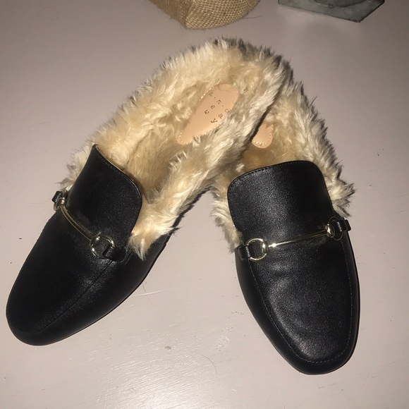 target fur loafers